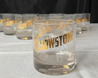 (11) Vintage Yellowstone Manhattan Glasses