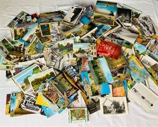 Large Collection of Vintage Postcards from Around the World