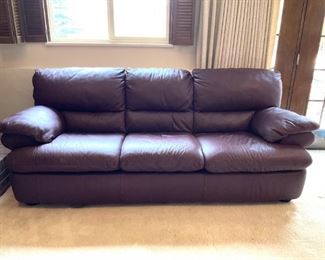 Leather Sofa