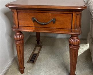 Wood End Table