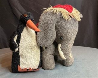 (2) Vintage Stuffed Animals