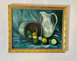 Original Still Life Oil Painting