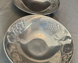 Wilton Armetale Pewter Fruit Bowl