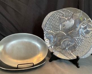 Fish Serving Platter and Oval Platters