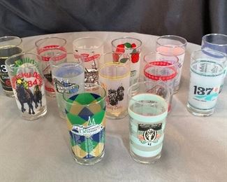 (30+) Kentucky Derby Commemorative Glasses