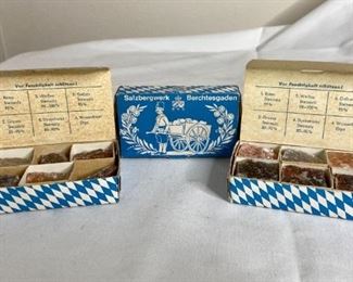 (3) Boxes of German Rocks/Minerals