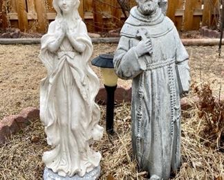Religious Garden Statues