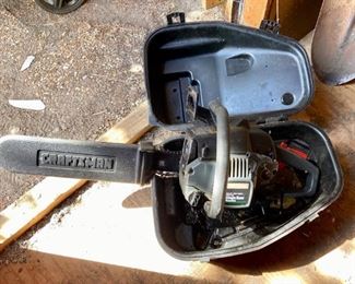 Craftsman Gas Powered Chainsaw