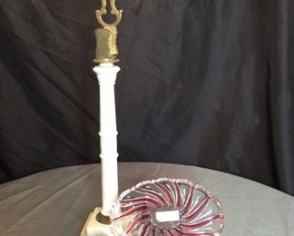 Marble Book Stand and Pink Blass Items