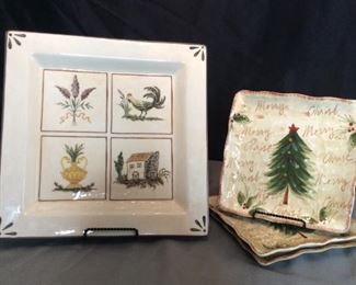 (4) Decorative Plates