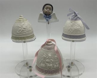 (4) Ornaments: 3- Llardro 1987, 1988,1993