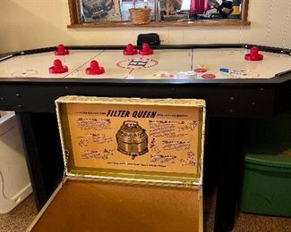 Filter Queen Trunk
Air Hockey Table (works great!)
