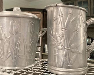 Ice bucket and coordinating pitcher