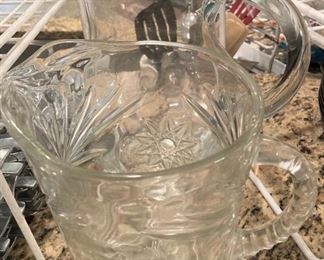Glass pitchers