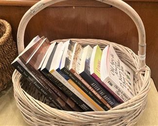 Basket of books
