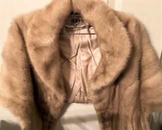 Mink stole from Neiman Marcus