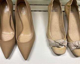 Michael Kors shoes; Stuart Weitzman shoes