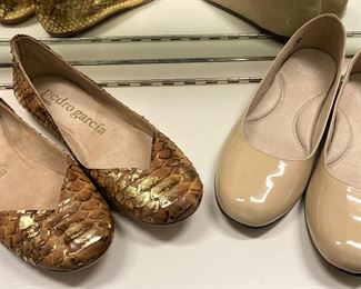 Pedro Garcia shoes; Eileen Fisher shoes