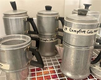 Vintage coffee pots