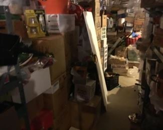 Hoarder boxes, line up and ready to load! All of them are coming to the warehouse 