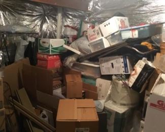 Hoarder boxes, line up and ready to load! All of them are coming to the warehouse 