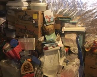 Hoarder boxes, line up and ready to load! All of them are coming to the warehouse 