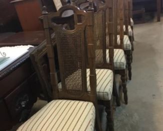 Vintage dining room chairs 