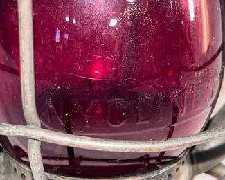 EMBOSSED GLOBE “N.Y.C. LINE” NEW YORK CENTRAL 