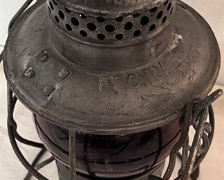 TOP VIEW MARKED F.E.C. RY - 