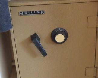 Meilink heavy safe with working combination.