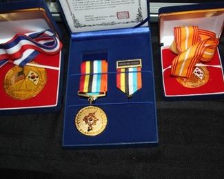  US Korean & Vietnam War Medals and Patches