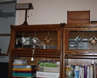 pair of Lawyers bookcases 