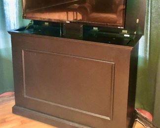 Touchstone Elevate TV Lift Cabinet - Rich Black Color (TV not included) with Remote