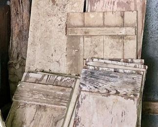 Cool old house shutters 