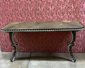Painted & Embellished Table