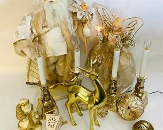 ANSM802 Golden Christmas Decorations