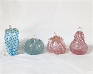 ANSM714 Murano Glass Ribbon Fruit