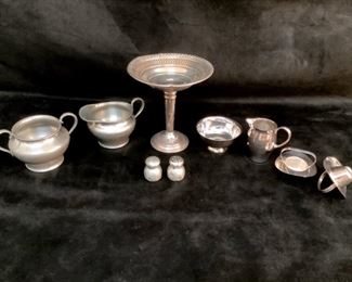 JUBE701 Variety Items Silver Plated, Sterling, Pewter