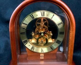 JUBE713 Vintage Emil Schmeckenbecher Table Clock
