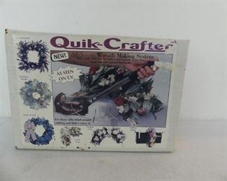 Quik-Crafter All Season Wreath Making System - New in Box (Still Sealed)