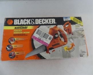 Black & Decker NaviGator Powered Handsaw/Jigsaw SC500 - New in Box
