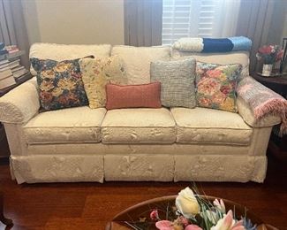 Beautiful Plush Sofa