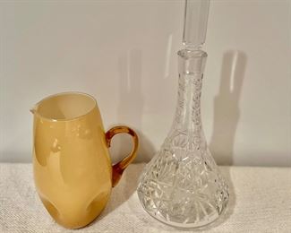 Pitcher and decanter 