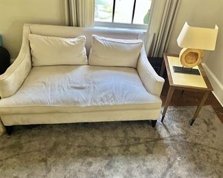 Montauk "scroll" loveseat