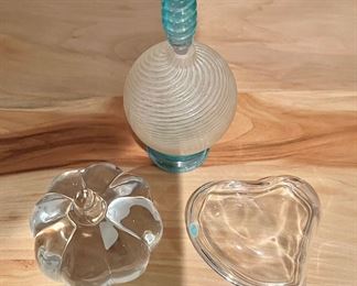 Eickholt , Tiffany heart and perfume bottle 