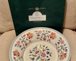Minton serving dish in original box