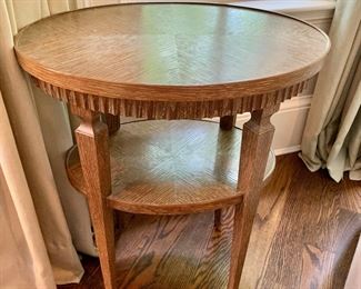 Holly Hunt fluted accent table