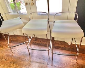 Set of 3 Centomila James Irvine Magis bar chairs