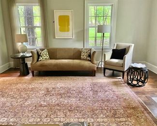 Timothy Paul Turkish Oushak (early 20th C.) ART NOT FOR SALE