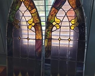 stain glass widows